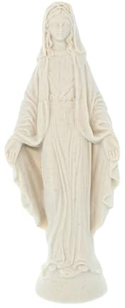 Palacio del Rosario Estatua de la Virgen Milagrosa para exterior Tono Piedra 22cm de resina - Estatua Virgen Milagrosa - Culto Cristiano en Resina