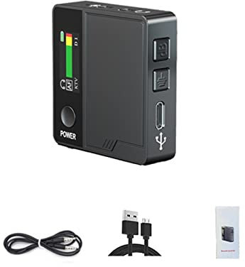 Whltzf Changeur de voix pour ordinateur, 4 changements sonores différents pour ordinateur, tablette, machine de jeu, adaptateur de microphone à changement de voix, casque, jeu vidéo