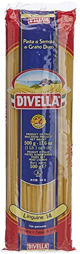 10x Pasta Divella 100% Italienisch N°14 Linguine 500g