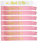 Junggesellinnenabschied-Schärpe, 8 Stück Brautstamm Brautjungfern Schärpen Junggesellinnenabschied Schärpen für Brautparty, Junggesellinnenabschied, Hochzeit Party (Roségold)