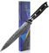 Sunnecko Carving Knife for Meat 8 inch, Slicing Knife with 73-Layer VG10 Damascus Steel Knife, Kitchen Knife with G10 Handle Sharp Knife Cooking Knife Professional Knife