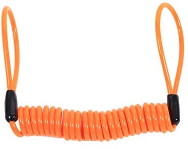 Disc Lock Spring Reminder Cable Spring Reminder Cable Disc Lock Spring Reminder Cable, Disc Lock Reminder Cable Hitch Locks (Orange) reminder cable