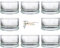 TYA I Premium Kristall Glas Dessertschalen 8er Set 235ml BLEI FREI Dessertbecher, Puddingschalen, Dessert Schalen Glas, Obst Servierschalen, Soßenschalen, Dessert Bowls, Glas Schalen