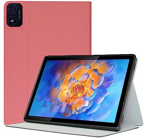YGoal Coque pour Teclast M50 Pro, Folio Housse Poids léger avec Multi Angles Etui Housse de Protection pour Teclast M50 Pro 10.1 Tablet, Rose