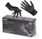 Black Nitrile Disposable Gloves - 100 Pack, Extra Strong, Latex-Free, Powder-Free, Professional-Grade Protection, Black Disposable , Examination Gloves, Multipurpose Gloves (Extra Large Box of 100)