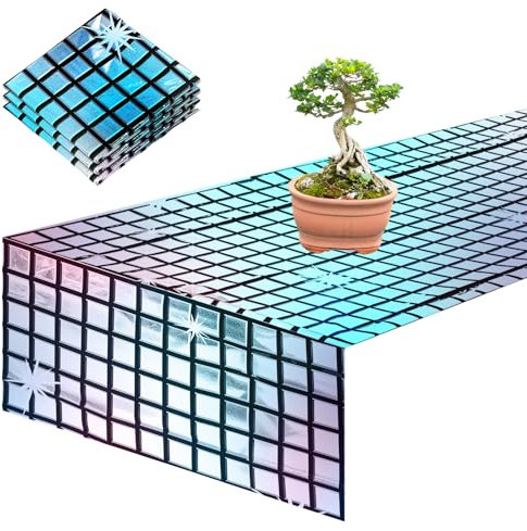 JIYIN 3 Stück Disco Party Tischläufer, 200×100cm Glitter Paillette Tischläufer Silber Glitter Table Runner Retro Tischläufer Vintage Tischdeko für 70er 80er Jahre Disco Party Tanzparty