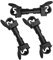 Générique 3 Pièces Connecteurs Universels pour Poussettes Kit de Adaptateurs de Poussette pour Accessoires pour Relier Compatible Divers Modèles