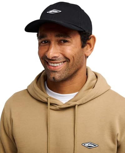 Quiksilver Diamond - Klassisches Cap - Männer - One Size - Schwarz.