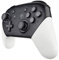 eXtremeRate Carcasa de Grip para Nintendo Switch Pro - Repuestos DIY Mango de Agarre Tacto Suave, Placa de Empuñadura para Nintendo Switch Pro Mando - No Incluye Control (Blanco)