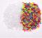 Loom Bands S Clips DIY Bracelet Woven Connector S Clips Rubber Band Plastic Connectors Clip for Weaving Bracelet Necklace Jewelry Accessories (200 White+200 Colourful)