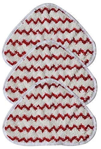 Replacement Mop Cloth Cover For Vileda Steam Cleaner Replacement Cover Power Pads (3 Pack)