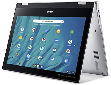 Acer Chromebook Spin 11 CP311-1H-C1FS Laptop convertible, Celeron N3350, pantalla táctil HD de 11.6 pulgadas, DDR4 de 4 GB, eMMC de 32 GB