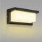 MICUTU Wandleuchte Außen LED, 18W Außenlampe Wand, Wasserdichte Außenleuchte LED Wandstrahler für Treppenhaus Beleuchtung, Gartenleuchte, Hauseingang, Terrassen, Wänden, Wegen (Warmweiß)