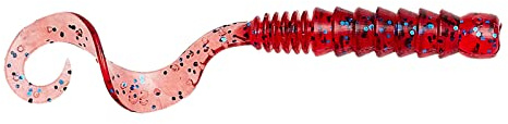 Savage Gear Softbaits Pro Grub 6,5cm 2g - 8 Gummijigs, Farbe:Plum