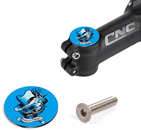 Chooee Bike Headset Top Cap MTB Jigsaw Headset Cap cover with Bolts for Road Bikes MTB 1 1/8 Stems BHD
