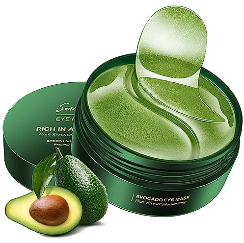 60 Pieces Eye Pads, Augenpads, Eye pads, Augenpads Gegen Augenringe,Anti-ageing eye pads, collagen eye mask, Eye pads against dark circles(Green)