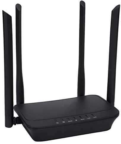 Tonysa 4G-WLAN-Router, Entsperrter Mobiler WLAN-Hotspot, Tragbarer 4G-LTE-Router, SIM-Karte, Mobiler Router, 300 Mbit/s, Reiserouter, WLAN-Taschen-Reiserouter, Unterstützung für SIM-Karte