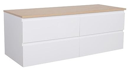 Meuble Double Vasque Blanc 120 cm Sorrento