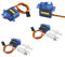 zalati 4pcs Micro servomoteur 9G pour RC Avion Robot hélicoptère télécommande d'avion - 360 degrés