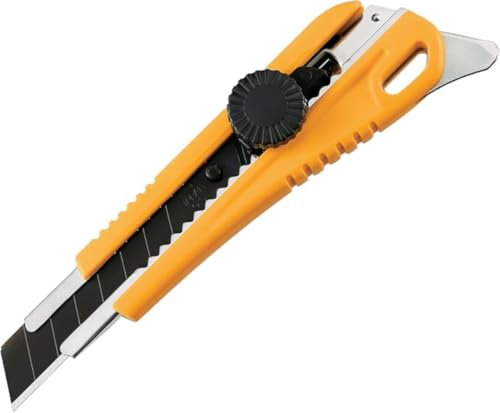 Segmentmesser 18mm KDS L-25 MultiPro TwistLock L Yellow (1x Schwarze Klinge)