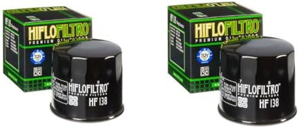 DB PARTS Set di 2 filtri olio compatibili con Suzuki 600 VS GL Intruder 1994