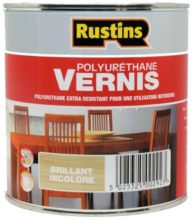 Rustin's POGC500FR, farbloser, glänzender Innenlack, Polyurethan, 500 ml