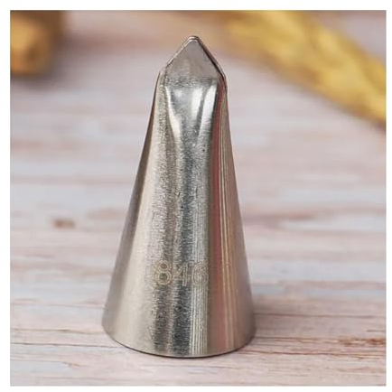 OUSIKA Boquilla for manga pastelera de hoja de tamaño pequeño, boquilla for decorar magdalenas, glaseado, pastelería, herramientas for hornear, pastelería