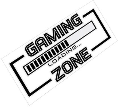 RORPOIR Fluorescent Wall Sticker for Gamers Self-Adhesive Blue Light Decorative Decal for Gaming Rooms Parties and Teen Bedrooms