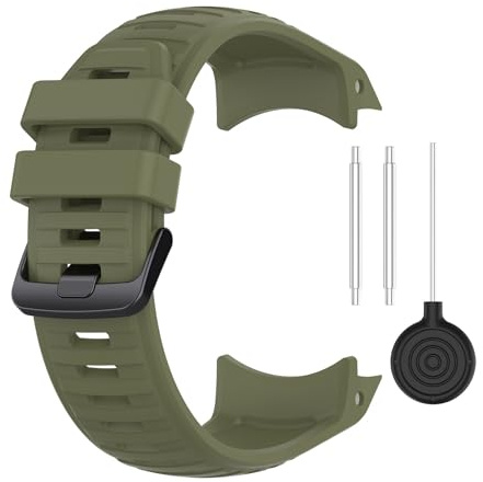 Gittos Armband Kompatibel mit Garmin Instinct 2X/2X Solar/2X Tactical, Weiches Silikon Sport Uhrenarmbänder mit Adapter Tools