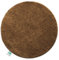 Floordirekt Badematte Sky, Badteppich in Rund, Dichtes, Flauschiges Wohlgefühl für Ihr Zuhause, Badvorleger rutschfest waschbar, schadstoffgeprüft (Braun, 120 cm (Rund))