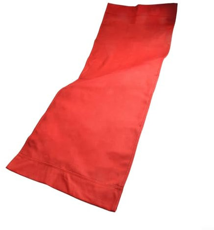 Besttoolifes Ersatz-Strandkorb-Abdeckung, 120 x 45 cm, Polyester, Sonnenliege, Stoff für Terrasse, Garten, Liegestühle, Outdoor, Camping, Picknick, Angeln (rot)