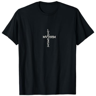 Offizielles Lady Gaga Mayhem Cross T-Shirt