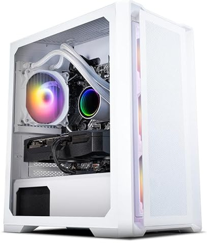 SCAN Medius Liquid Cooled Gaming PC | RTX 5070 Ti 16GB | Ryzen 7 8700F 8-Core | 32GB DDR5 RAM | 1TB M.2 SSD | Dynamic RGB Lighting | WiFi | Streaming Ready | Windows 11