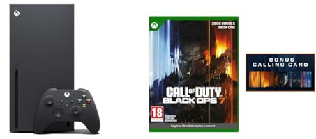 Xbox Series X + Call of Duty®: Black Ops 7 + Calling Card Bundle (Amazon Exclusive)