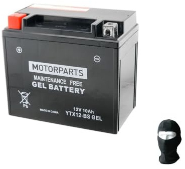 BATTERIA YTX12-BS 12VOLT 10AH AMPERE MOTORPARTS SPEDITA GIA' PRONTA E CARICA COMPATIBILE CON TRIUMPH Speed Twin 900 anno dal 2023 al 2024 BATTERIE PER MOTO SCOOTER 150X87X130MM