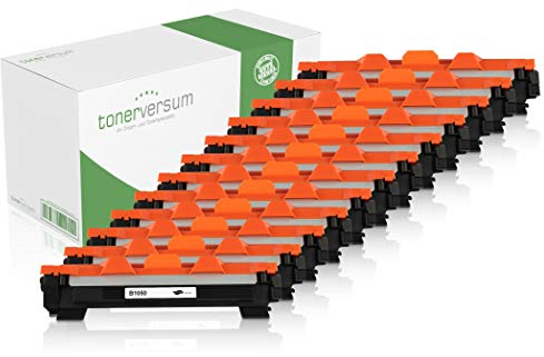 12 Toner kompatibel zu Brother TN-1050 Schwarz für DCP-1510 HL-1110 DCP-1612w HL-1210w DCP-1512 DCP-1610w MFC-1810 HL-1212w HL-1112 Laserdrucker