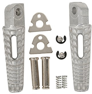 XMT-MOTOR Repose-pieds Moto Passager Arrière Pédales Pied Peg footrest pour GSXR 600 GSXR 750 2006-2018 GSXR1000 2005-2017 B-KING 2008-2013