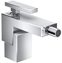 Hansgrohe Miscelatore monocomando per Bidet a Leva AXOR Edge con Scarico Push-Open, colorazione: Cromo - 46210000