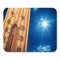 AOHOT Mauspads Blue Weather Thermometer Displaying High 40 Degree Hot Temperatures in Sun Summer Day Red Heatwave Mouse Pad Mats 9.5 x 7.9 for Notebooks,Desktop Computers Office Supplies