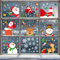 Simpeak Fensterbilder Weihnachten [12 Stück], Deko Weihnachten Fensterbilder, Weihnachtsdeko Fenster, Fenstersticker, Weihnachten Deko