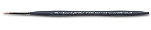Winsor & Newton Professional Watercolour Brush, Synthetic, Gray, Rundpinsel-Nr. 1
