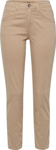 BRAX - Damen 7/8 Röhrenjeans Jeans, Style Shakira S (71-7948), Größe:44, Farbe:Sand (55), Länge:Kurz