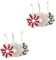 Cabilock 6 STK Ornament Boho-Wandbehang Christbaumschmuck Tapisserie kinderzimmer wanddeko Wohnkultur Makramee-Wandteppich Gobelin hängende Verzierung Spitze Anhänger schmücken