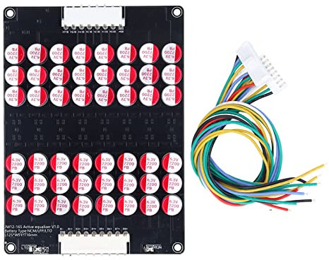 Módulo Equilibrador de Batería de Litio Universal para Baterías LTO LPO LFP, Fácil Operación