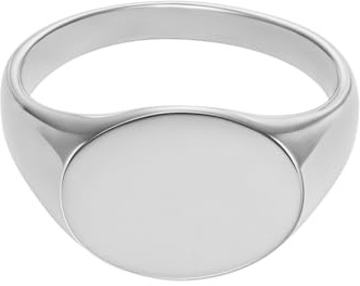 Fossil Unisex Ring Edelstahl silber JF0477404012 Edelstahl ohne Edelsteine, Edelstahl, Kein Edelstein