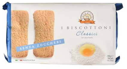 Biscotti Duca D'alba Biscottoni Senza Zucchero Classico Pacco da 290 g
