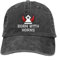 YANIUIE Vintage Born with Horns Bull Baseball Caps Männer Frauen Distressed Denim Snapback Hut Outdoor All Seasons Travel Hüte Cap Geschenk