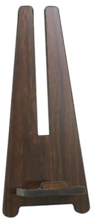 Amagogo Electric Wind Instrument Stand,Instrument Support,Portable Digital Wind Instrument Stand,Aerophone Stand for Teens Beginners, dark brown