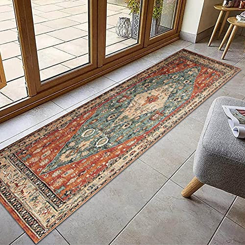 Alfombra de pasillo de estilo tradicional de 0,8 m x 3 m para pasillo, cocina, escaleras, alfombra extra larga y estrecha, varias opciones de ancho disponibles
