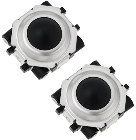 eMagTech Lot de 2 Interrupteurs à Bille pour électroniques EVQWJN007 Compatibles avec Les Appareils électroniques Les Portables Et Les Numériques
